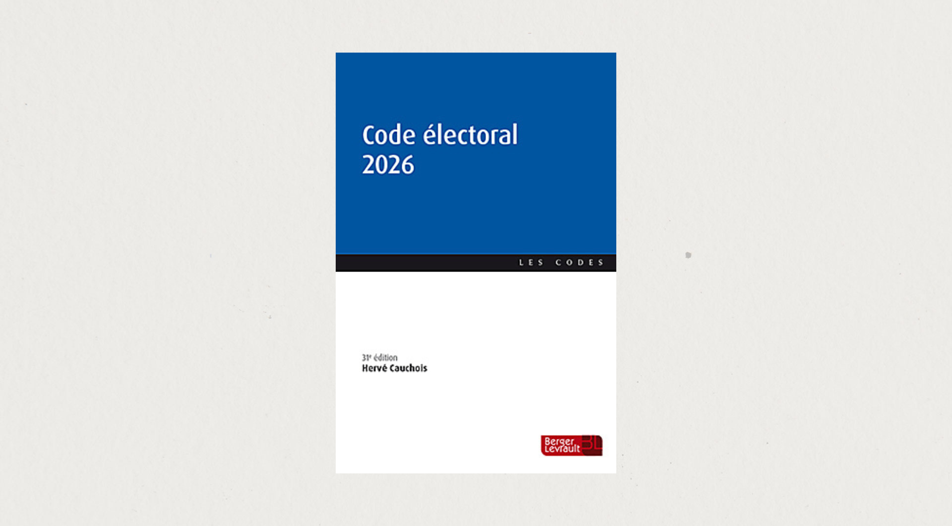 Illustration de l'article Code électoral 2026